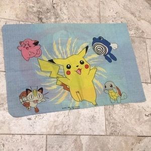 Pokémon Pillow Case Nintendo 1998 vintage